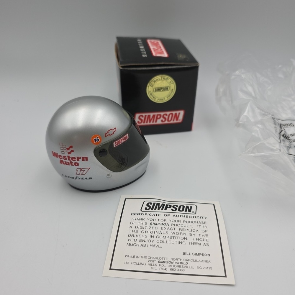 Darrell Waltrip #17 - Simpson Replica Miniature Helmet Limited‎ First Edition